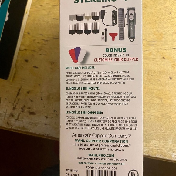 Sterhling cordless professional barber tools - Picture 4 of 5